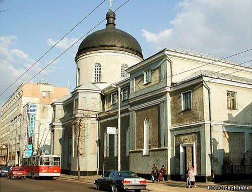 Житомир. Михайловская церковь 1995 год